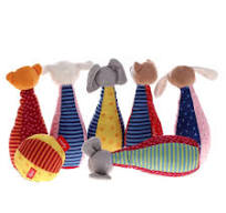 Jeu de quilles en peluche pour bébé - playQ