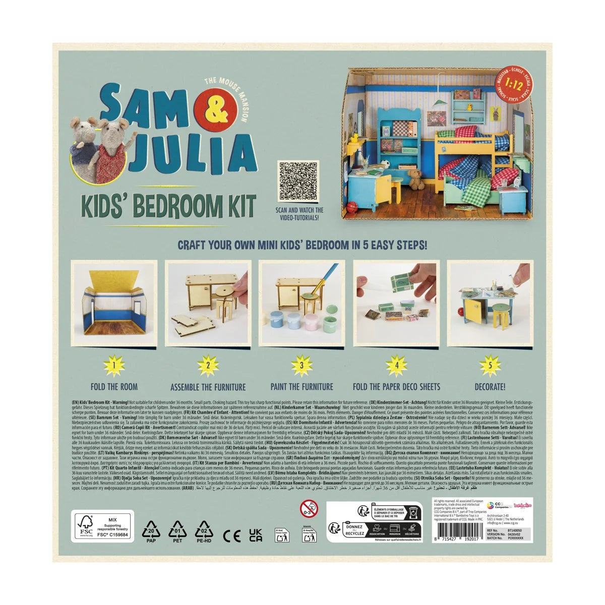het muizenhuis Kinderkamer complete Kit