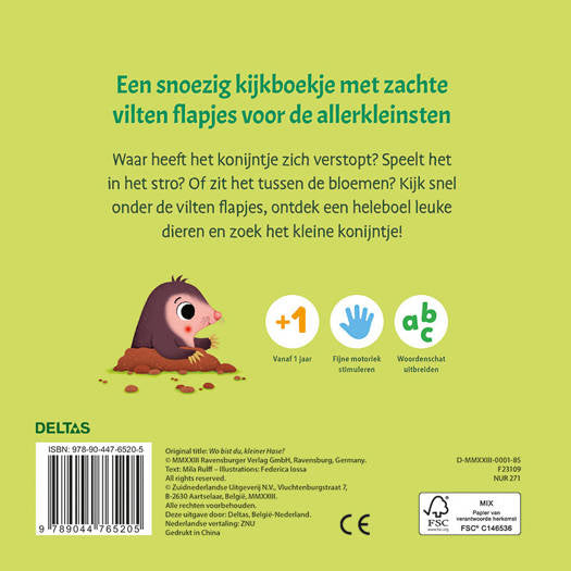 Waar is het konijntje ? NED