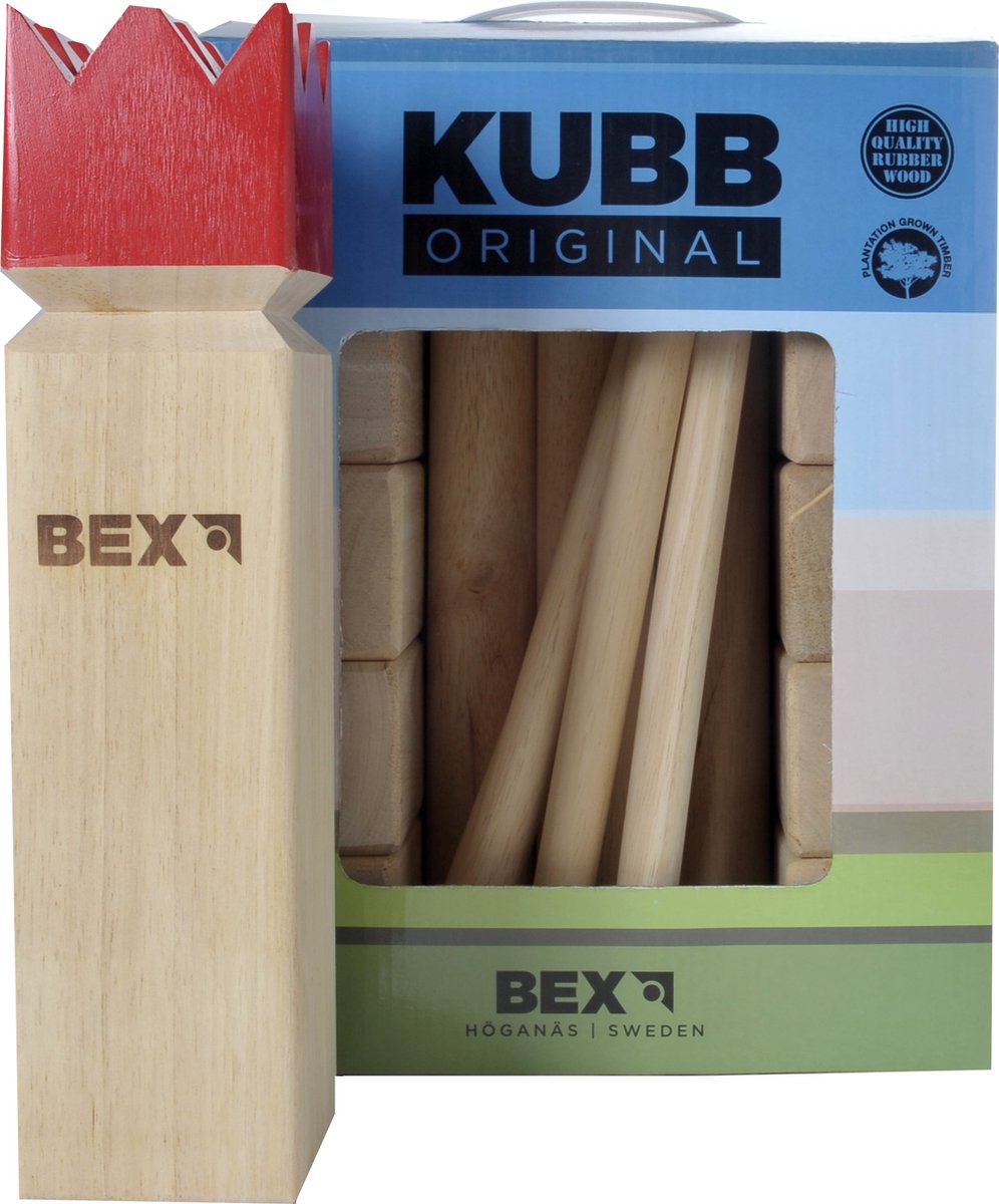 kubb viking original rode koning