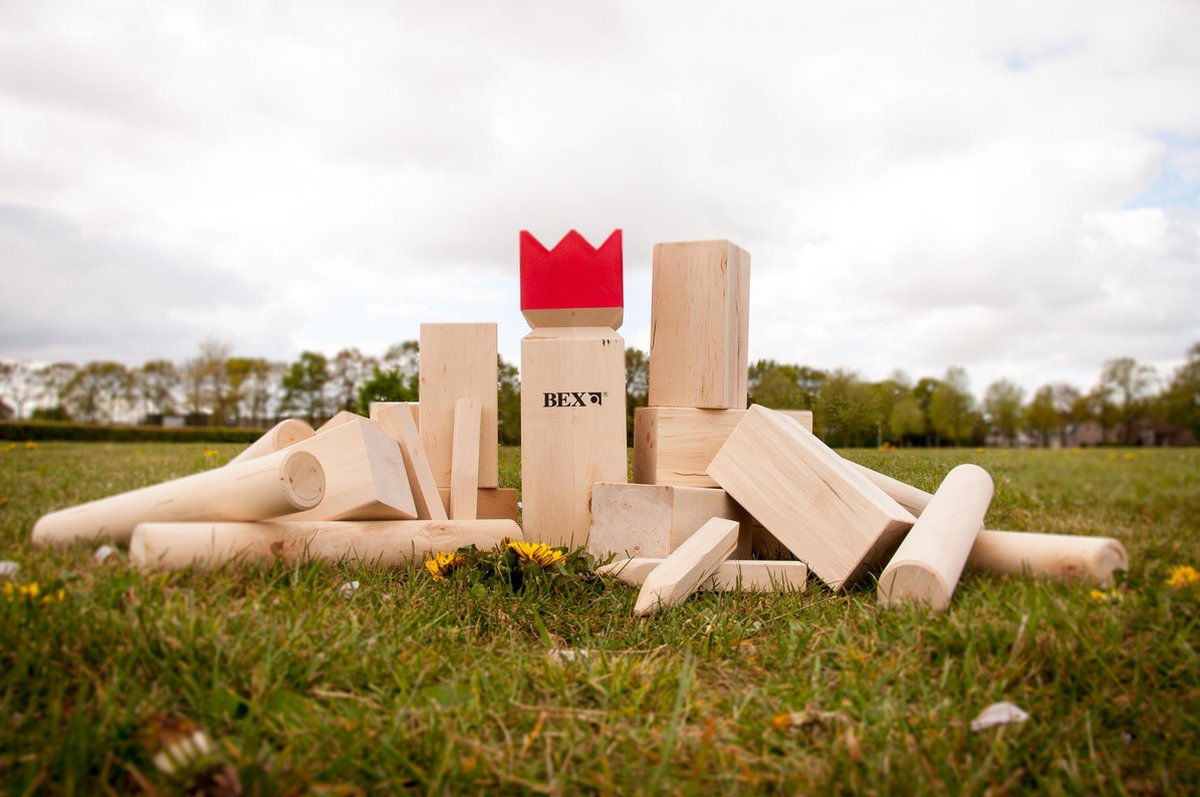 kubb viking original rode koning
