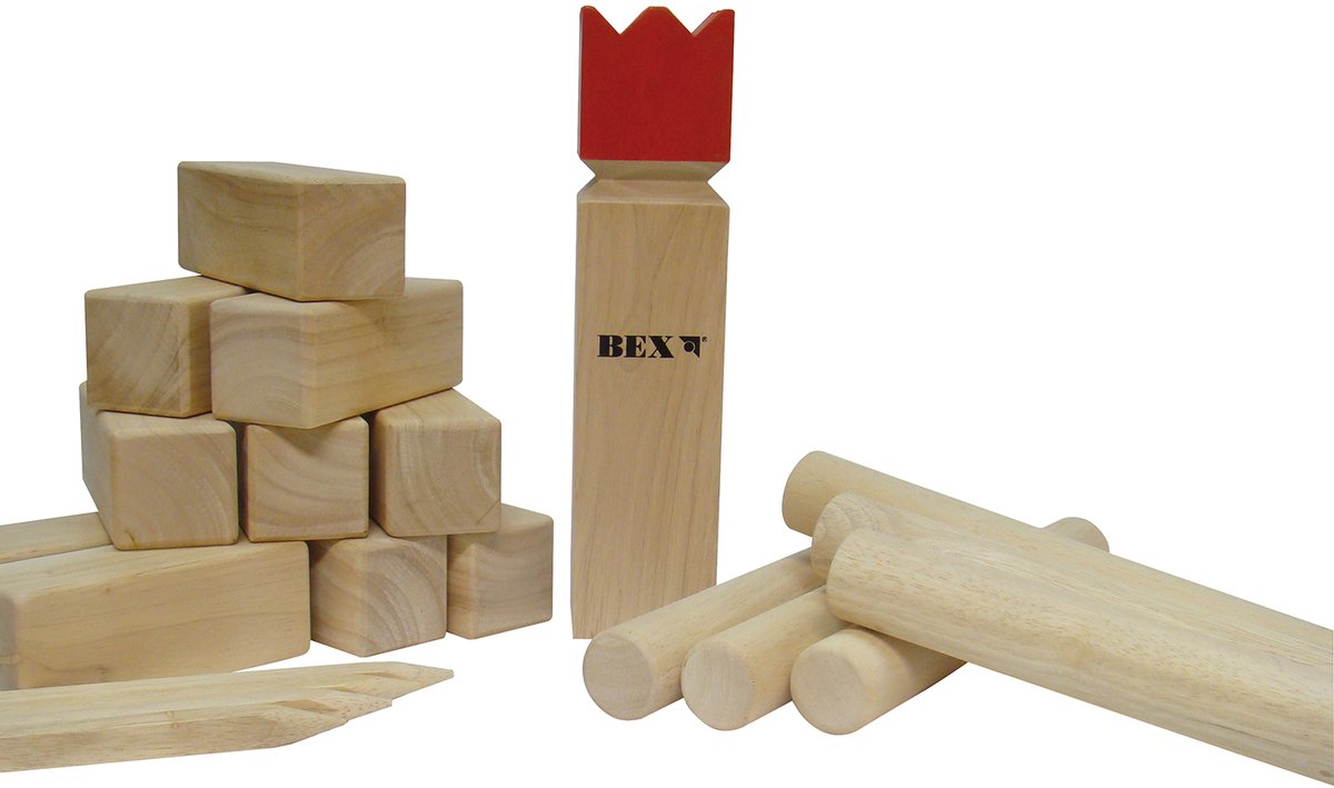 kubb viking original rode koning