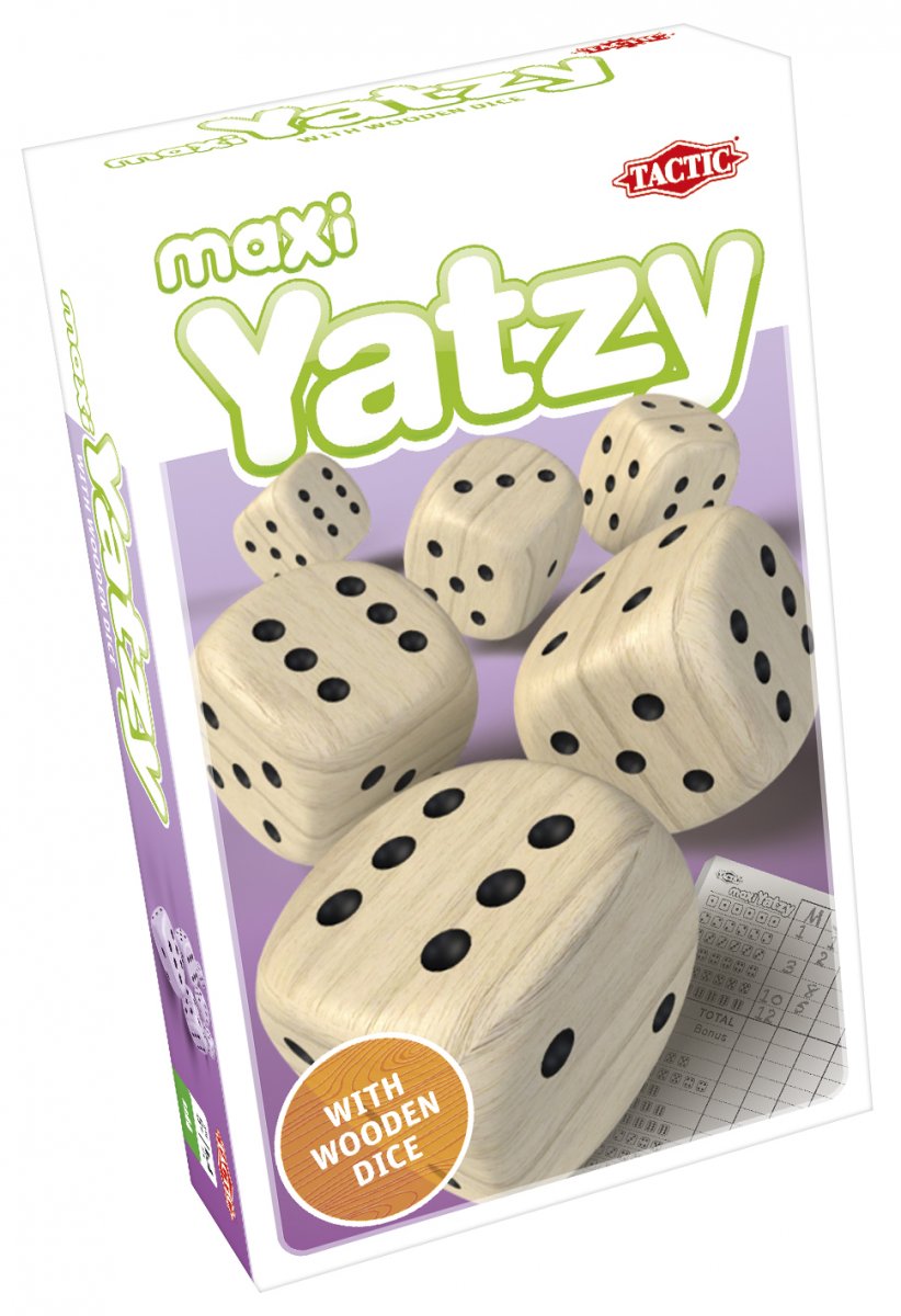 maxi yatzy met houten dobbelstenen