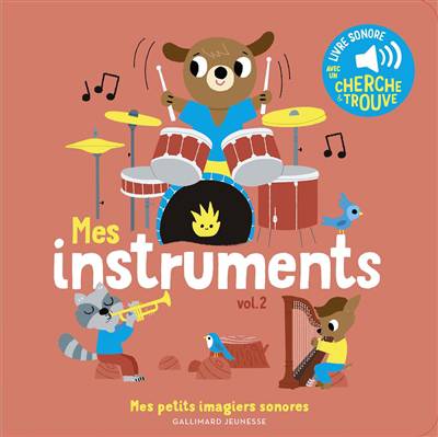 livre sonore les instruments vol 2