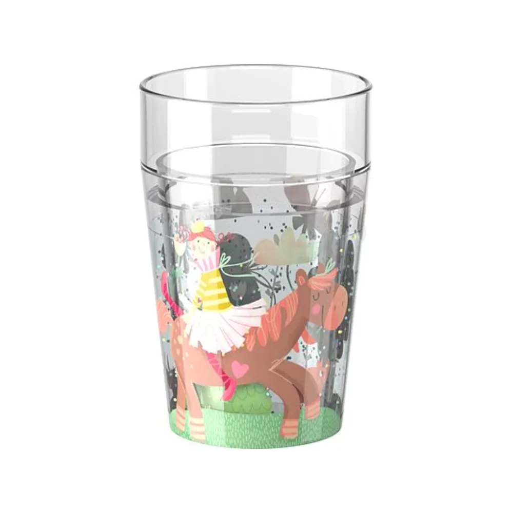 tasse à paillettes