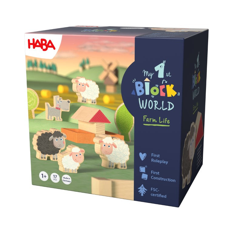 schapenweide - mijn eerste blokken wereld HABA