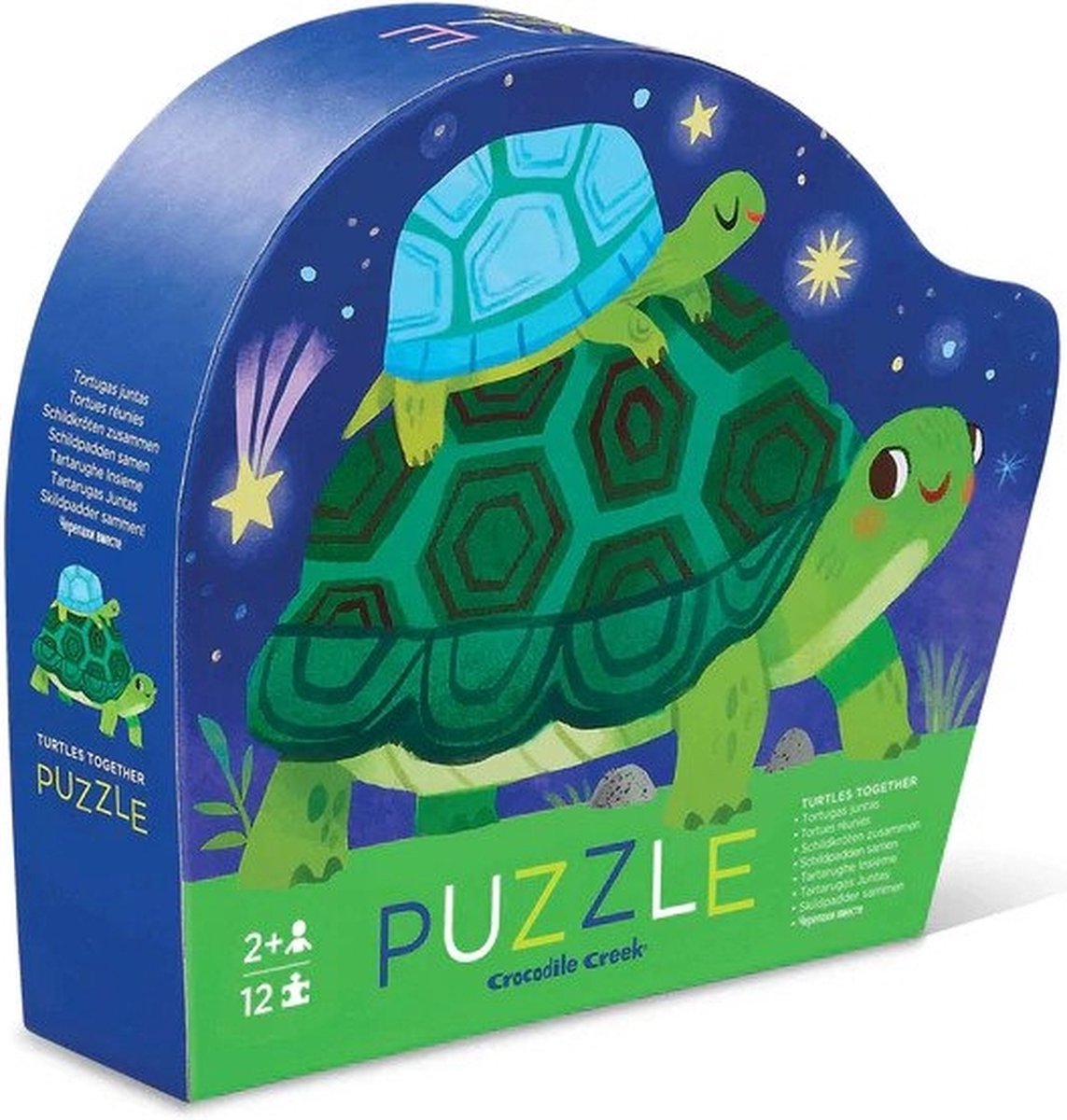 puzzel schildpadden samen 12pc