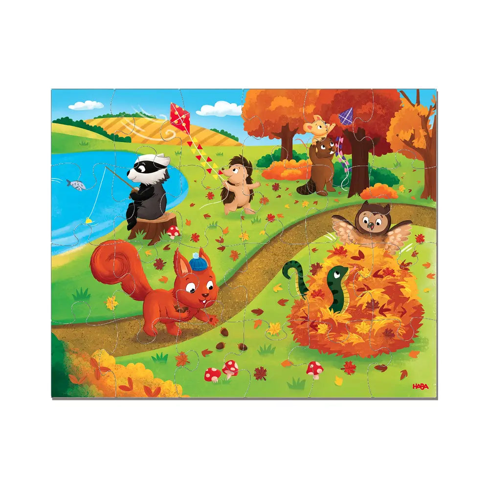puzzle 24 pc les saisons HABA
