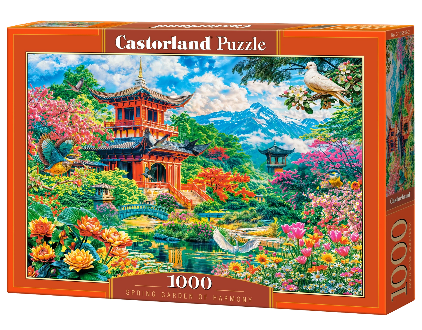 Puzzel spring garden of harmony 1000pc