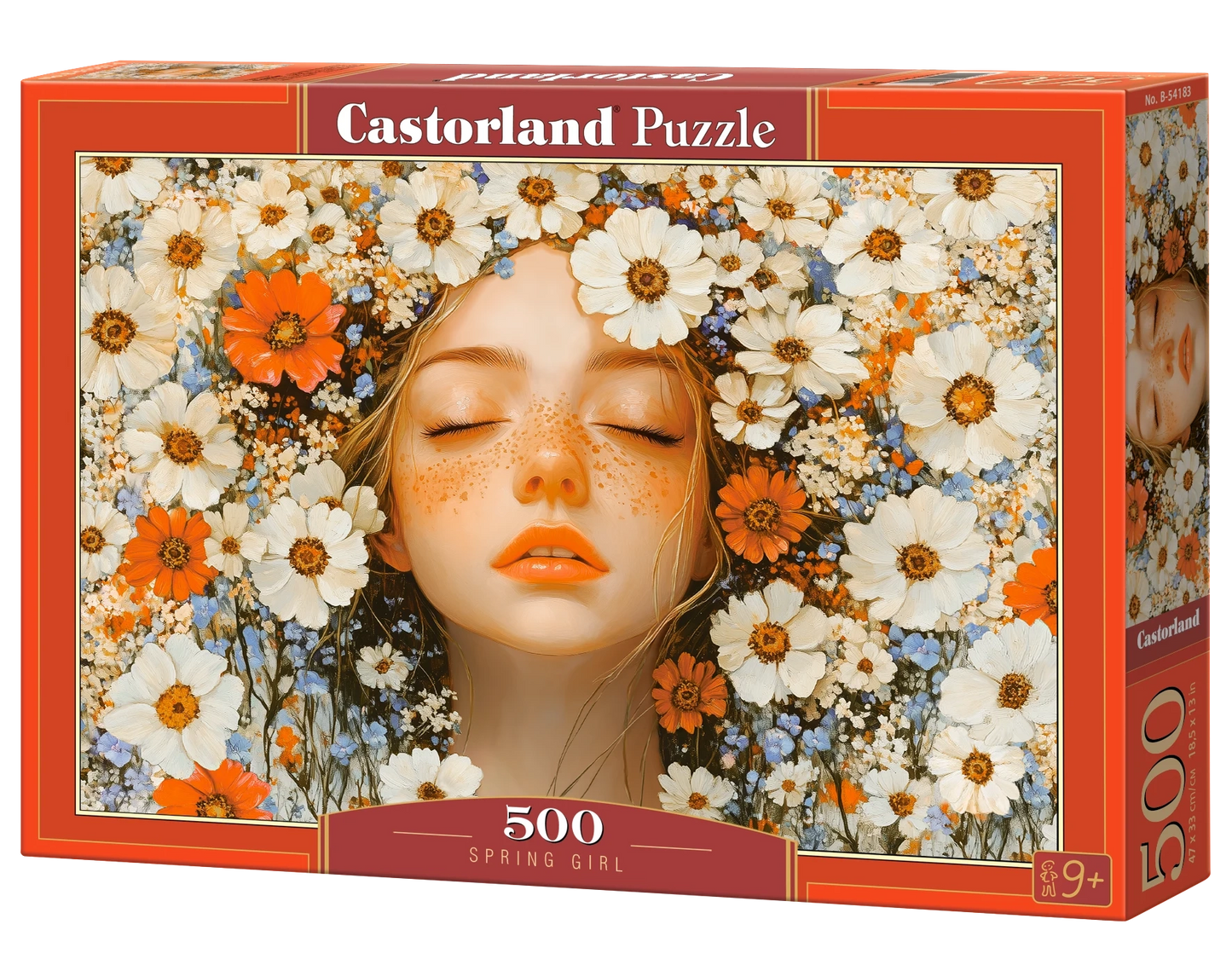 Puzzle spring girl 500pc