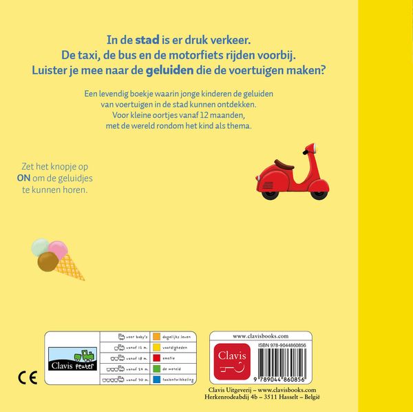 Livre sonore Ma journée en taxi et autres véhicules FR