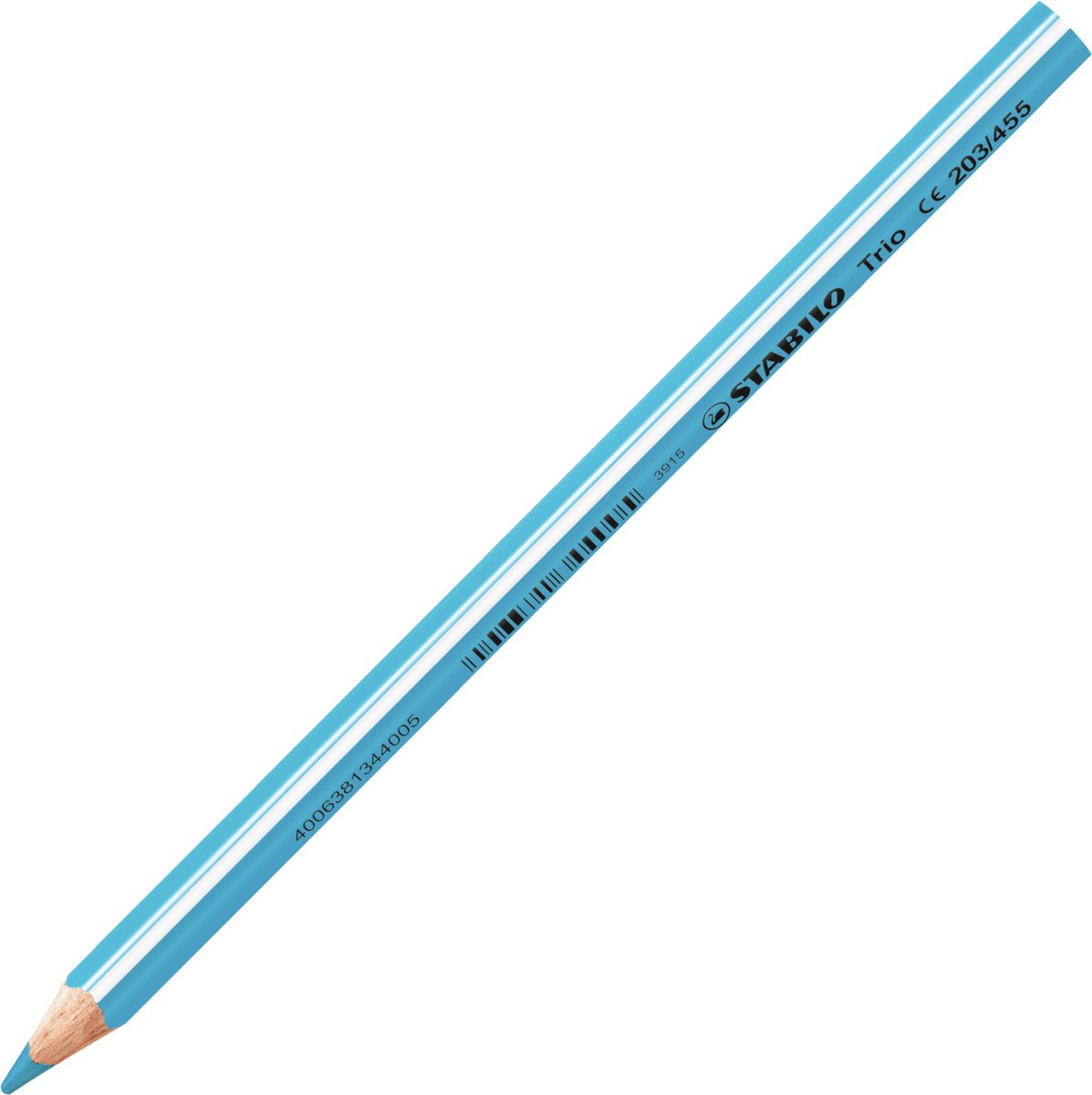 Crayons de couleur épais STABILO Trio, 12 crayons