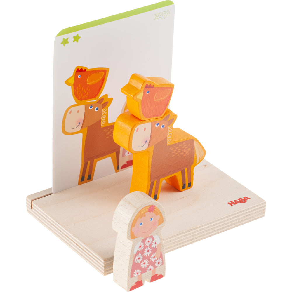 stapelspel boerderij - jeu d'empilage la ferme