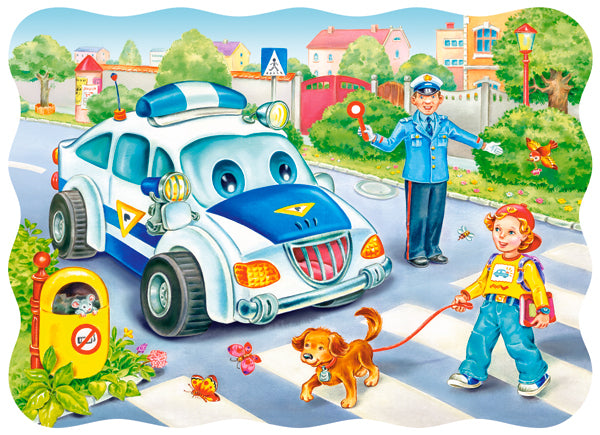 puzzel way to school 30pc