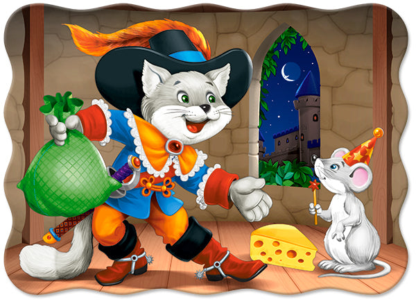 puzzel cat in boots 30pc