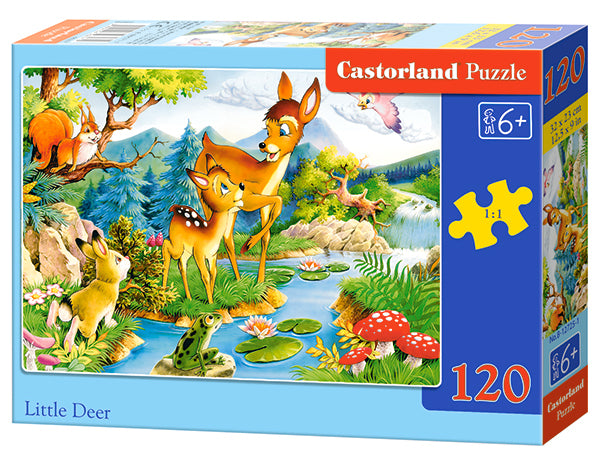 puzzel little deers 120pc