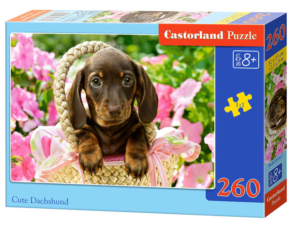 puzzle mignon teckel 260pc