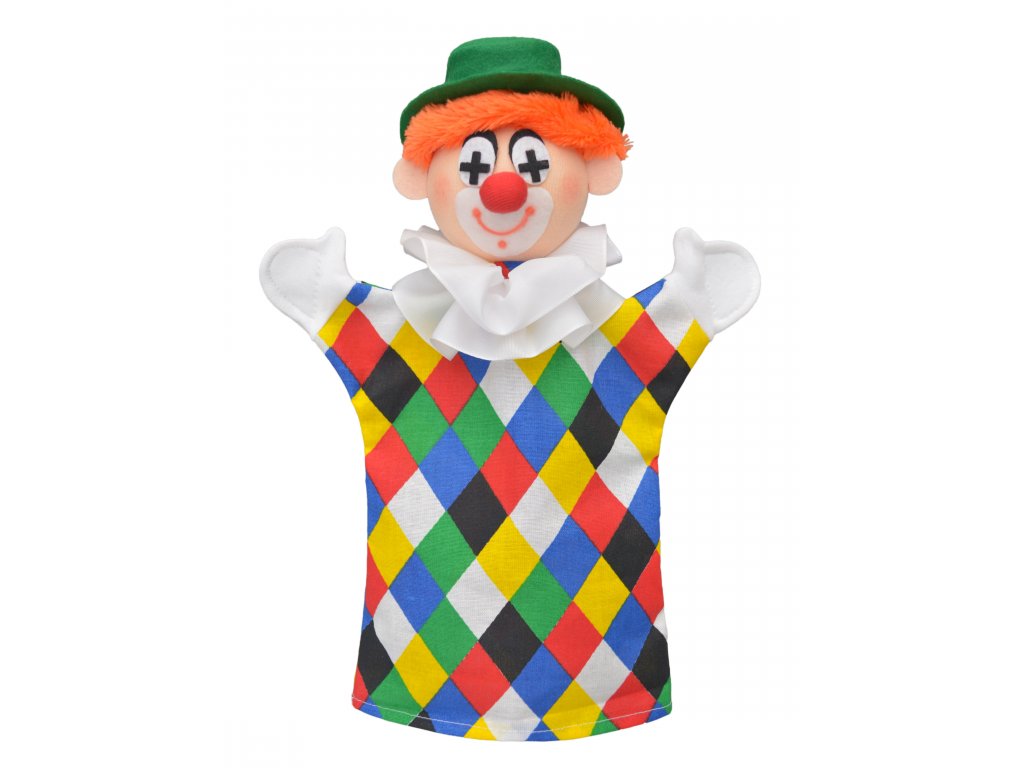 handpop clown - marionette à main clown