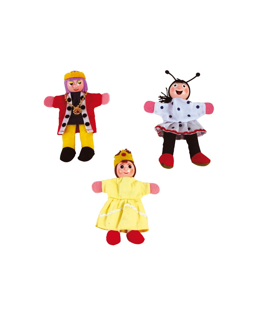 marionnettes à doigt set 12 pièces