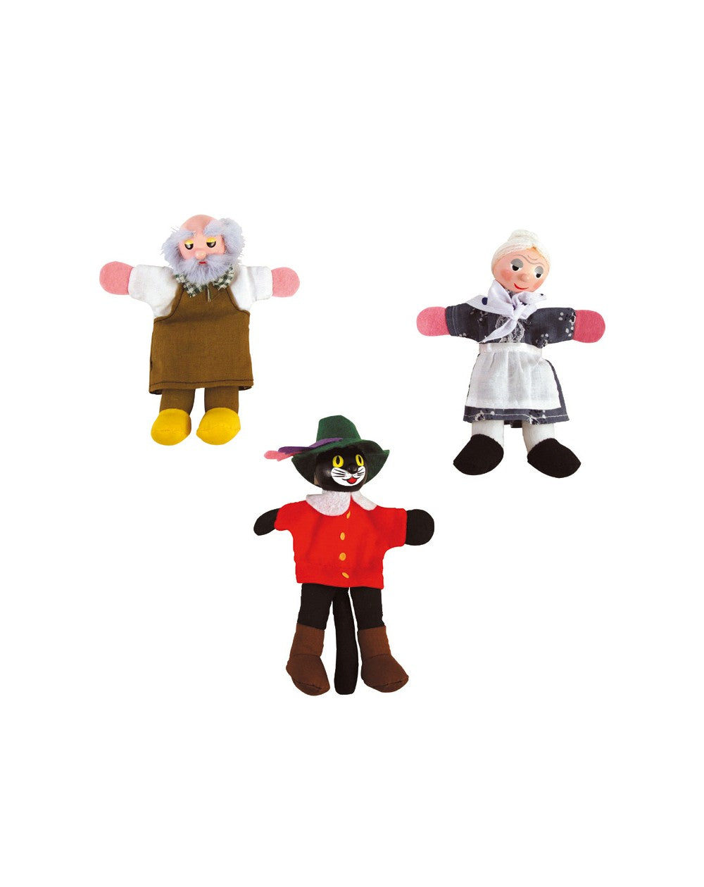 marionnettes à doigt set 12 pièces