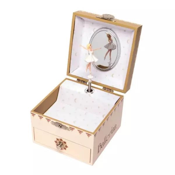 boîte à bijoux avec musique petite ballerine