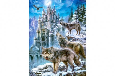 puzzel Wolves and Castel 1500pc
