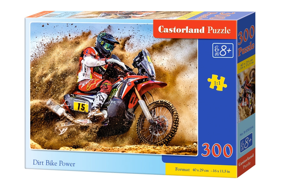 Puzzel Dirt bike power 300pc