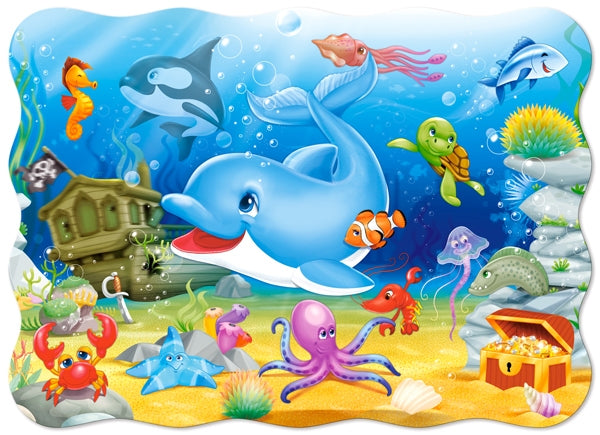 puzzel underwater friends 30pc