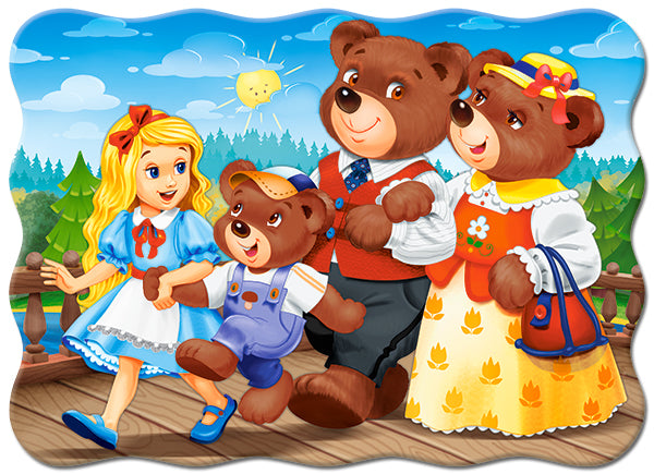 puzzel goldilocks and three bears 30pc