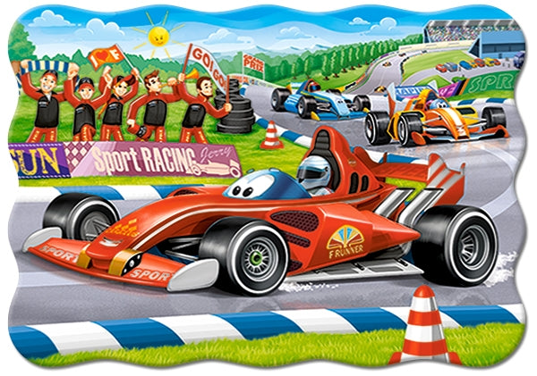 puzzle voiture de course 30pc
