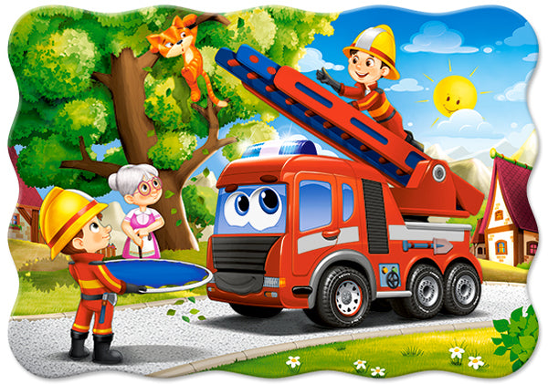 puzzel firefighters to the rescue 30pc