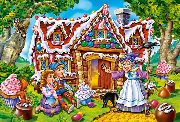 puzzel hansel and gretel MAXI 40pc