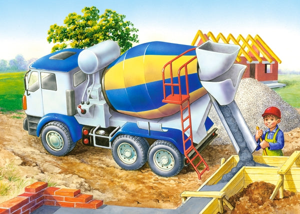 puzzel Building site 60pc