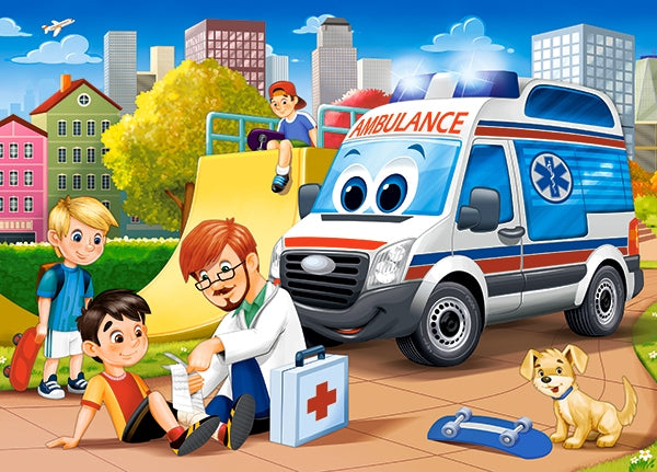 puzzel first aid 60pc