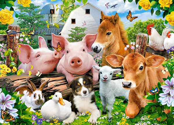 puzzel farm friends 60pc