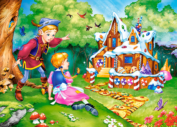 puzzel hansel & gretel 60pc