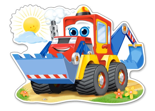 puzzel funny digger MAXI 12pc
