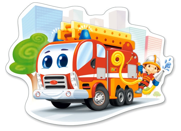 puzzel fire engine MAXI 12pc