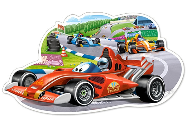 puzzel racing bolide MAXI  12pc