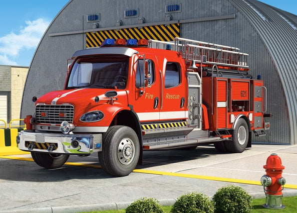 puzzel fire engine 120pc