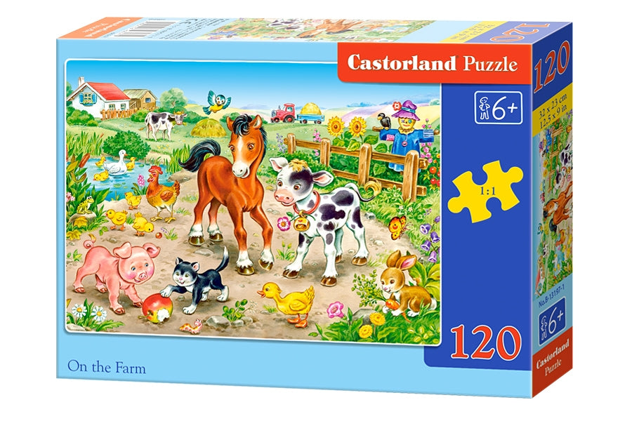 puzzel on the farm 120pc