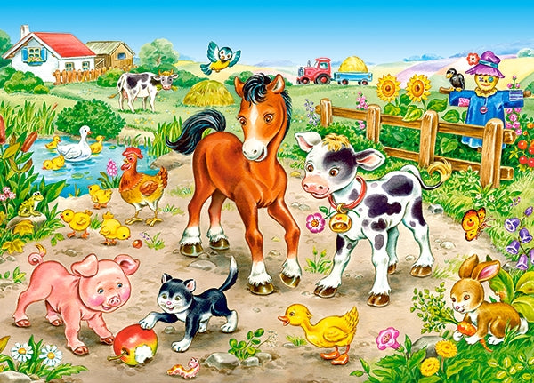 puzzel on the farm 120pc