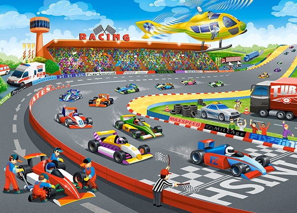 puzzel formula racing 120 pc