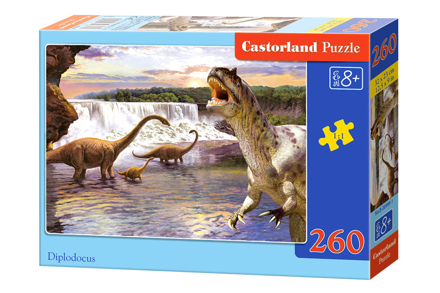 puzzel diplodocus 260pc