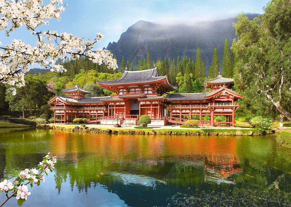 puzzel replica of the old byodion temple 1000pc