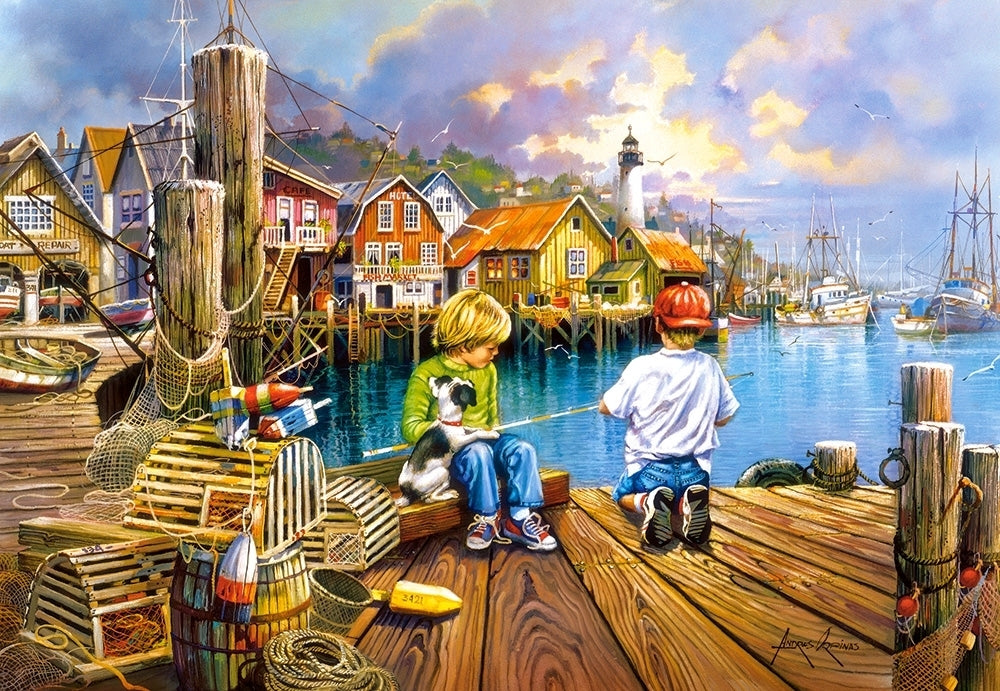 puzzel at the dock 1000pc