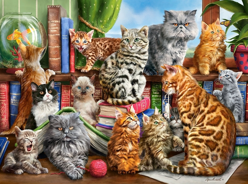 puzzel house of cats 2000pc