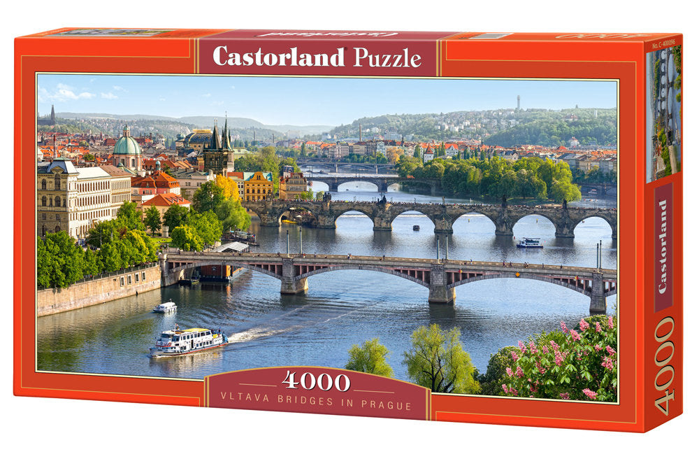 puzzle ponts de vltava à prague 4000pc