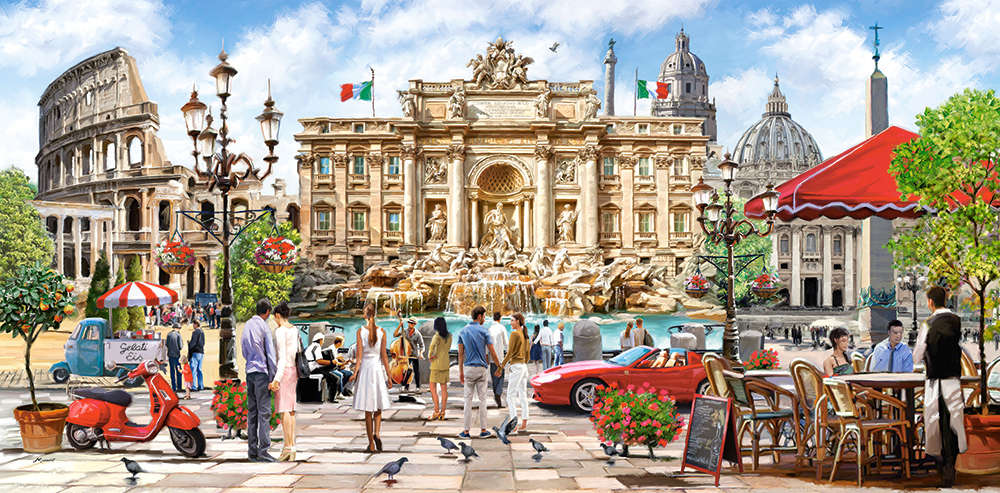 puzzel splendor of rome 4000pc