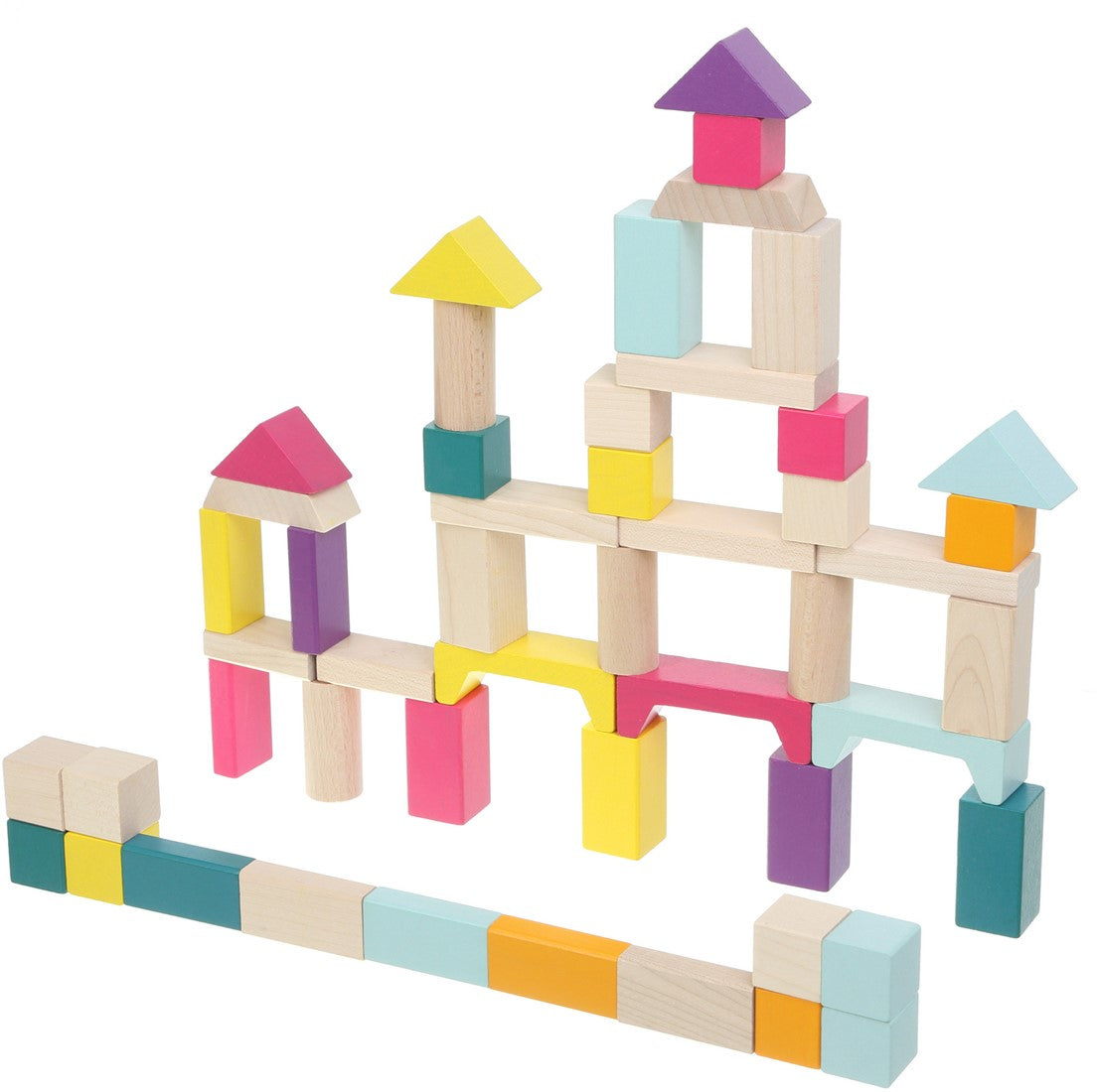 set van 50 blokken - cubika 2 - set de 50 blocs